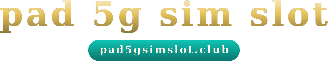 pad 5g sim slot logo